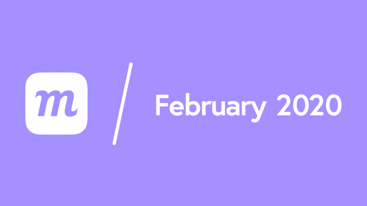 What’s New: February 18, 2020