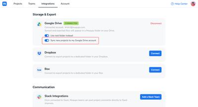 Sync Google Drive