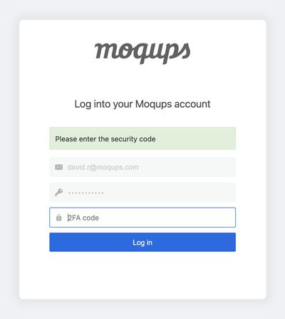 Configure 2FA
