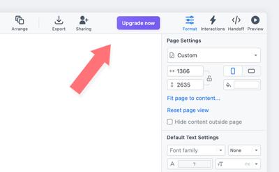 Upgrade from Free to Premium