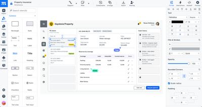 Moqups Wireframing — UI flows and mockups