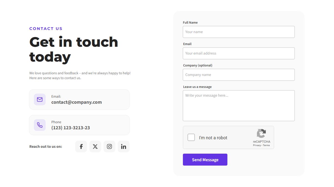 Contact Form Wireframe Template | Moqups