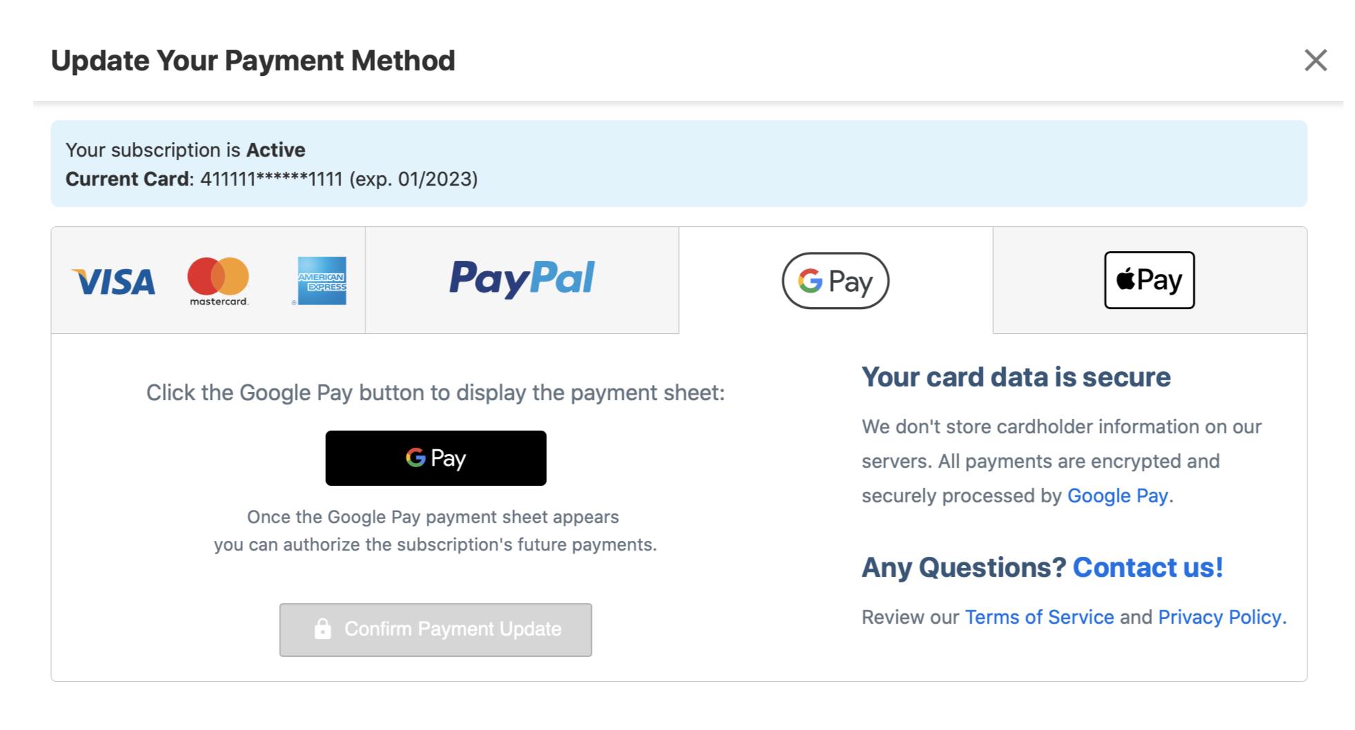 10.NEWYourAccount-GooglePay-UpdatePayment.png